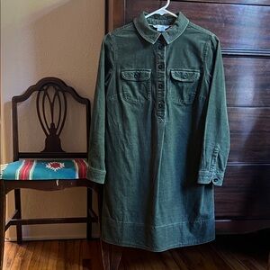 Boden Corduroy Shirtdress